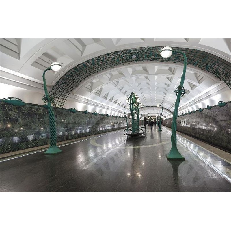 Московский метрополитен - Фотообои Современный город|Москва