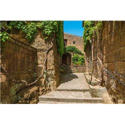 Старый двор - Фотообои Старый город|Италия