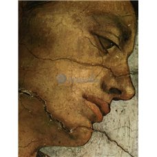 Картина на холсте по фото Модульные картины Печать портретов на холсте Деталь фрески в Сикстинской капелле