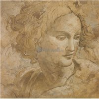 Портреты картины репродукции на заказ - Деталь фрески