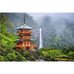 Кумано нати тайся - Фотообои Японские и просто сады
