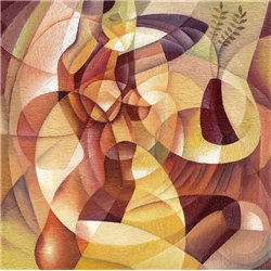 Девушка - Фотообои Иллюстрации