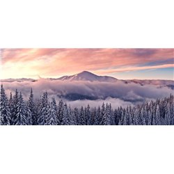 Горная панорама - Фотообои Расширяющие пространство