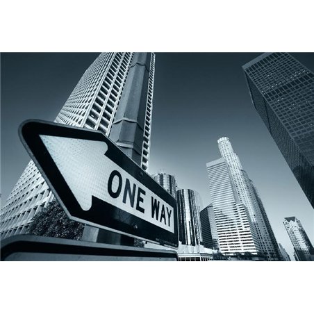 One way - Фотообои Современный город|Нью-Йорк
