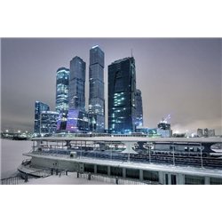 Северная Башня - Фотообои Современный город|Москва