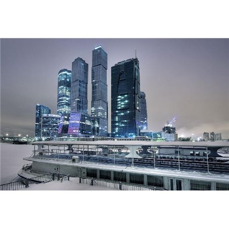 Северная Башня - Фотообои Современный город|Москва