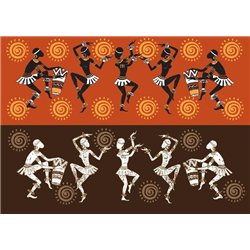 Танцы - Фотообои Этнический стиль