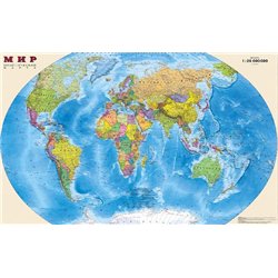 Большая карта мира - Фотообои карта мира