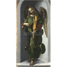 Картина на холсте по фото Модульные картины Печать портретов на холсте Ангел в зеленом