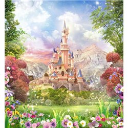 Замок-сказка - Фотообои детские|для девочки