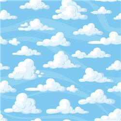 Облачка - Фотообои детские