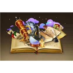 Книга звездочета - Фотообои детские