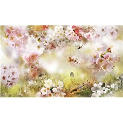 Нежное цветение - Фотообои цветы