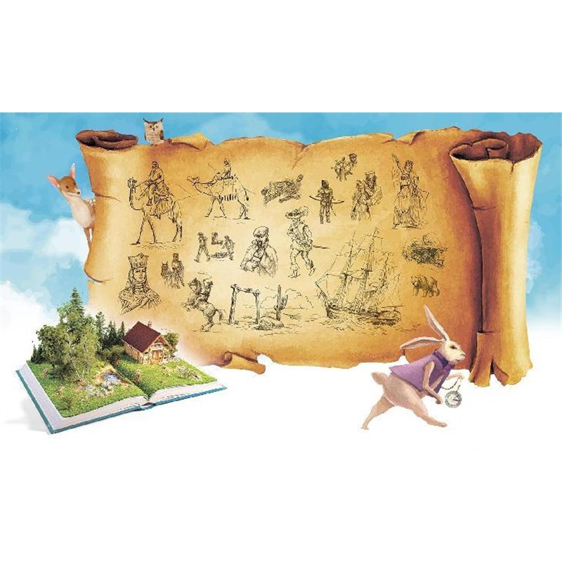 Персонажи книг - Фотообои детские