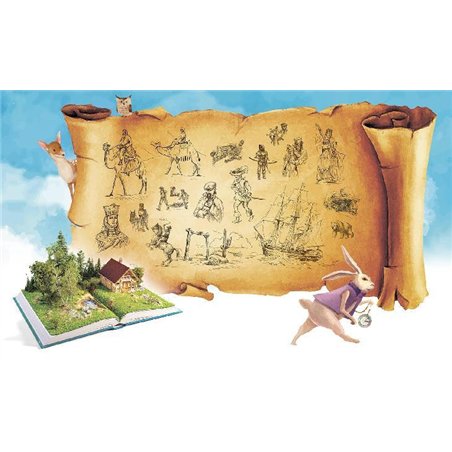 Персонажи книг - Фотообои детские