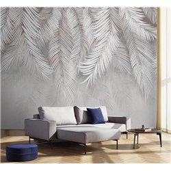 Фотообои флизелиновые - пальмовые листья - 300 x 270см - Фотообои в коридор и гостинную