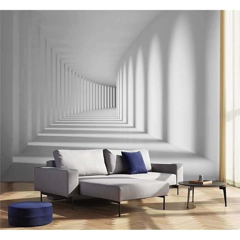 Фотообои флизелиновые - 3D коридор - 500 x 270см - Фотообои в коридор и гостинную