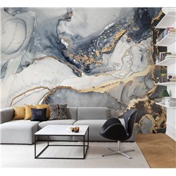 Фотообои 3d на стену - мраморный фон - 500 x 270см - Обои для кухни и гостинной с виниловым покрытием