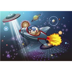 Космос - Фотообои детские|для мальчика