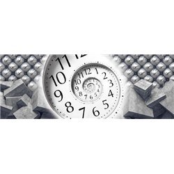 Спираль с цифрами - 3D фотообои|3Д обои для зала