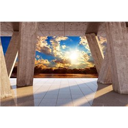 Рассвет - Фотообои Расширяющие пространство