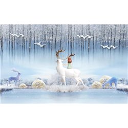 Северные олени - Фотообои Животные
