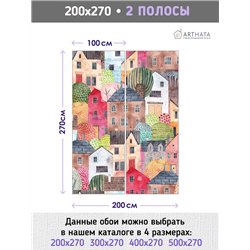Фотообои флизелиновые - листья - 200x270. Фотообои в коридор и гостинную