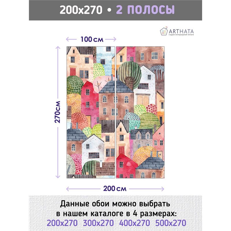 Фотообои флизелиновые - листья - 200x270. Фотообои в коридор и гостинную