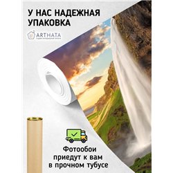 Фотообои Водопад с видом на долину в спальню 400х270