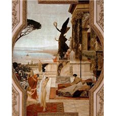 Картина на холсте по фото Модульные картины Печать портретов на холсте Театр в Таормине (фреска)