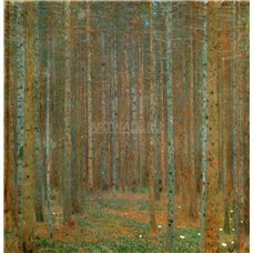Картина на холсте по фото Модульные картины Печать портретов на холсте Сосновый лес
