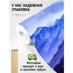 Фотообои фиолетовые горы в спальню моющиеся 500х270
