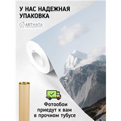 Фотообои гора и долина с дорогой в зал флизелиновые 400х270