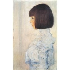 Картина на холсте по фото Модульные картины Печать портретов на холсте Портрет Елены Климт
