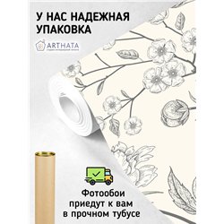 Фотообои цветы и растения для кухни метровые 500х270