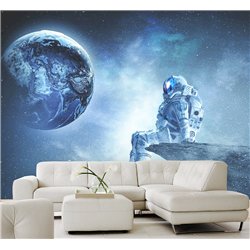 Фотообои космонавт и космос на кухню 200х270