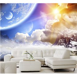 Фотообои космос и планеты на кухню флизелиновые 200х270