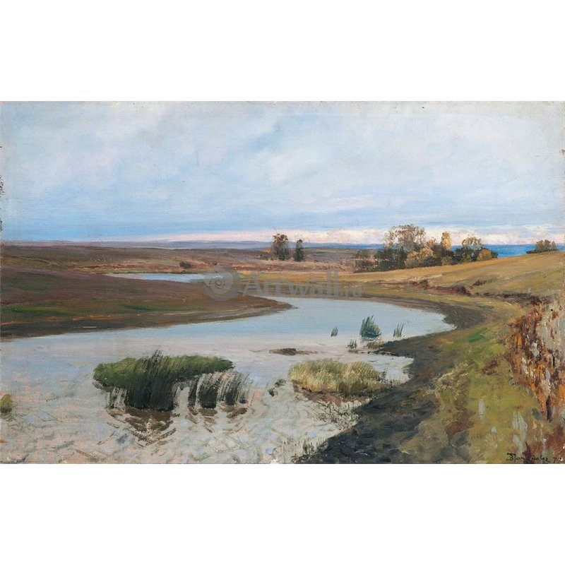 Пейзаж с рекой