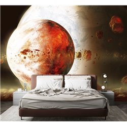 Фотообои космический пейзаж для кухни 500х270