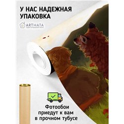 Фотообои на стену детские мультфильм маленький принц 200x270