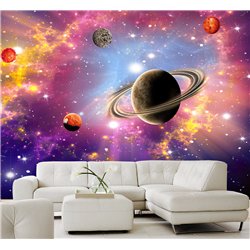 Фотообои космические с планетами для коридора 200х270