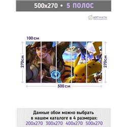 Фотообои в детскую Аниме Покемон 500x270