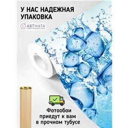 Фотообои с кубиками льда в зал 300х270
