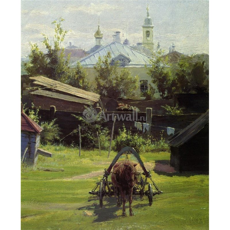 Московский дворик 2, фрагмент
