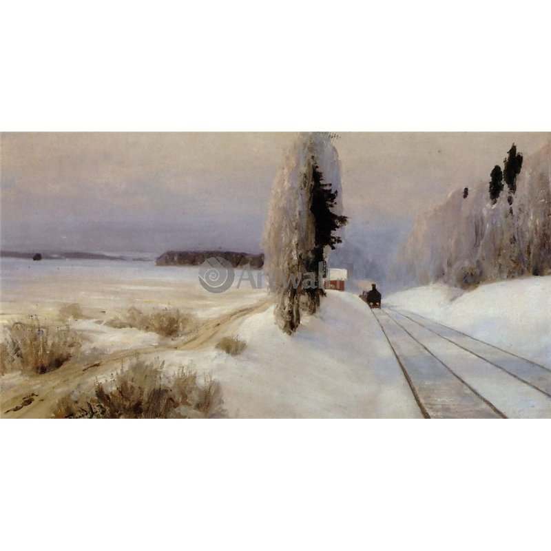 Зимний пейзаж, Бёхово