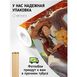 Фотообои в детску аниме мультфильмов девочка 500x270