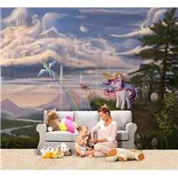 Фотообои детские флизелиновые мультфильм май пони 300x270