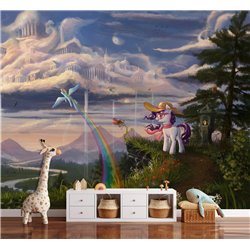 Фотообои детские флизелиновые мультфильм май пони 300x270