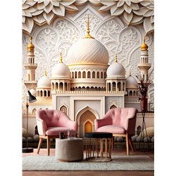 Фотообои 3D 200х270 Восточная мечеть, флизелиновые обои