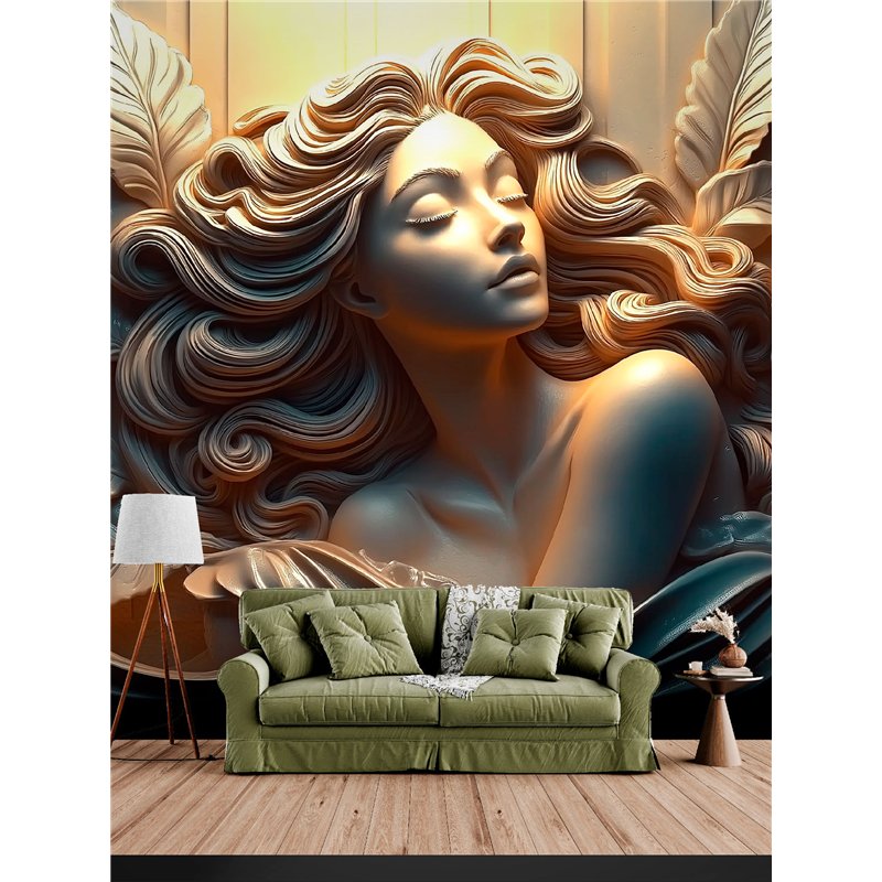 Фотообои 3D Барельеф Богиня флизелиновые 200х270
